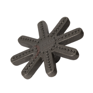 Mechero estrella de fundicion de 20cm de diametro